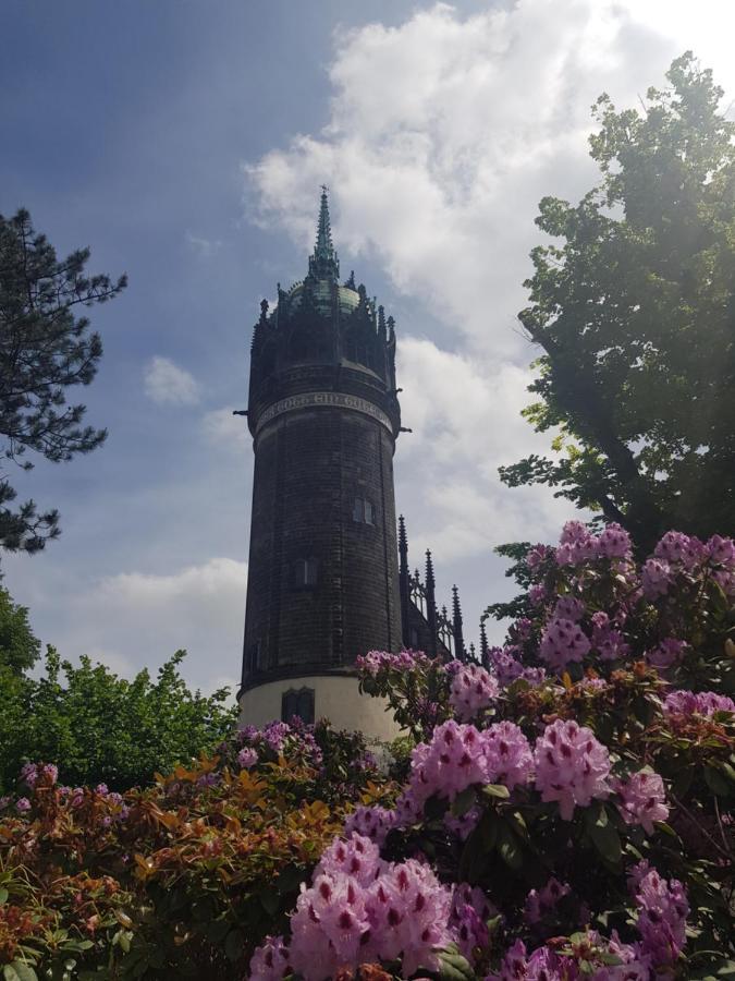 Fewo "Mohnblume" Am Stadtpark Wittenberg Exterior foto